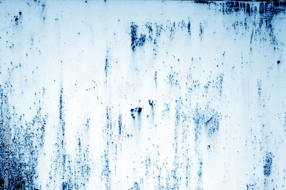 Grungy rusted metal surface in navy blue tone. Grungy rusted metal surface in navy blue tone.