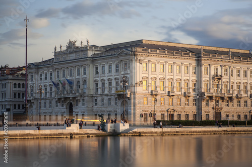 The Lloyd Triestino building, Trieste