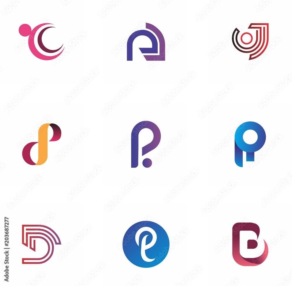 logo set design for education, application, company, and idea
logo set design for education, application, company, and idea