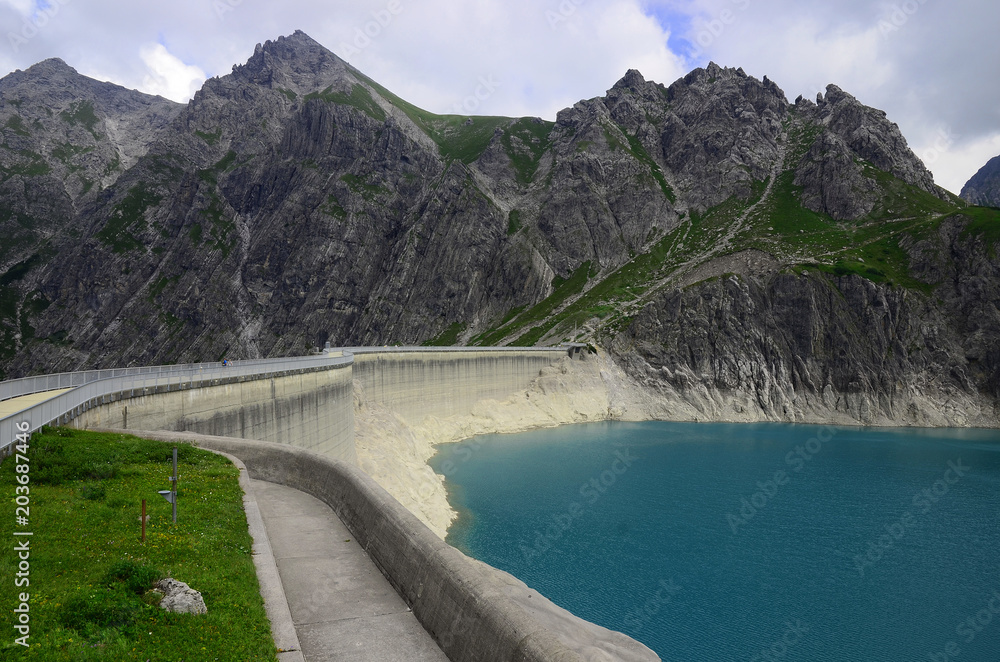 Luenersee in Vorarlberg, Oesterreich, Europa Luenersee in Vorarlberg, Oesterreich, Europa