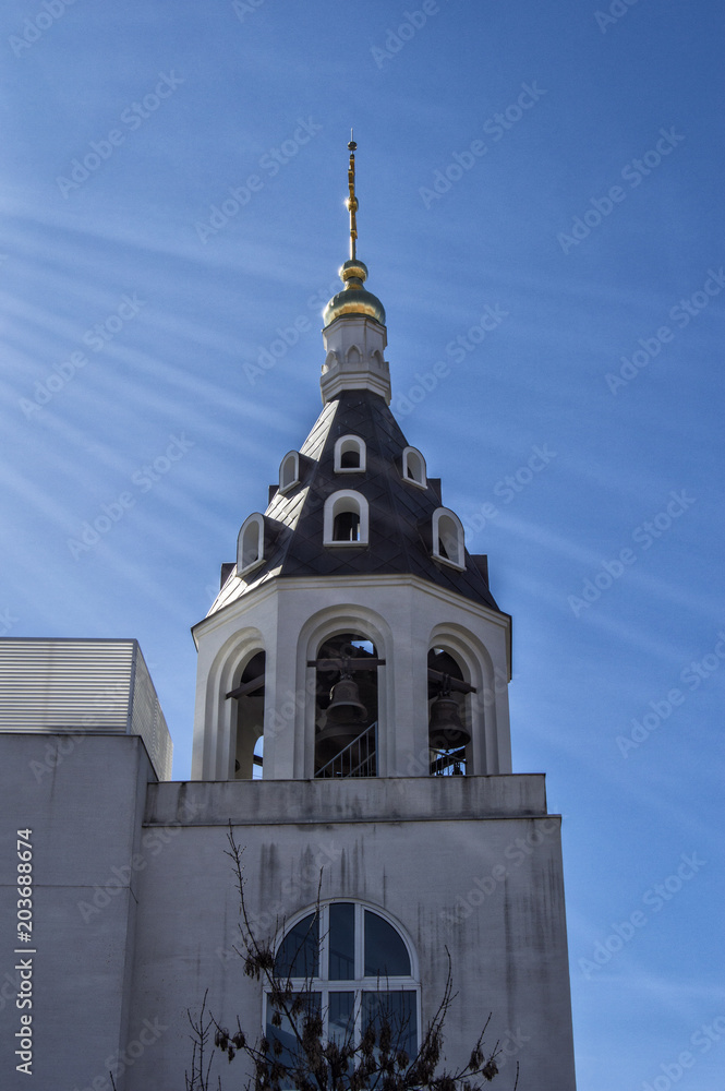CAMPANARIO DE IGLESIA ORTODOXA/campanario de la iglesia ortodoxa rusa de la santa MarÍa magdalena en Madrid. España CAMPANARIO DE IGLESIA ORTODOXA/campanario de la iglesia ortodoxa rusa de la santa MarÍa magdalena en Madrid. España