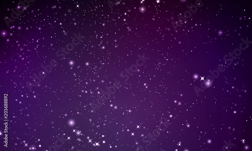 purple background of space