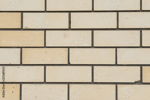 White brick wall, perfect as a background, square photograph