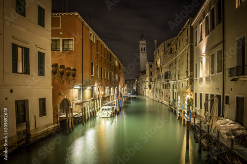 Venice by night.