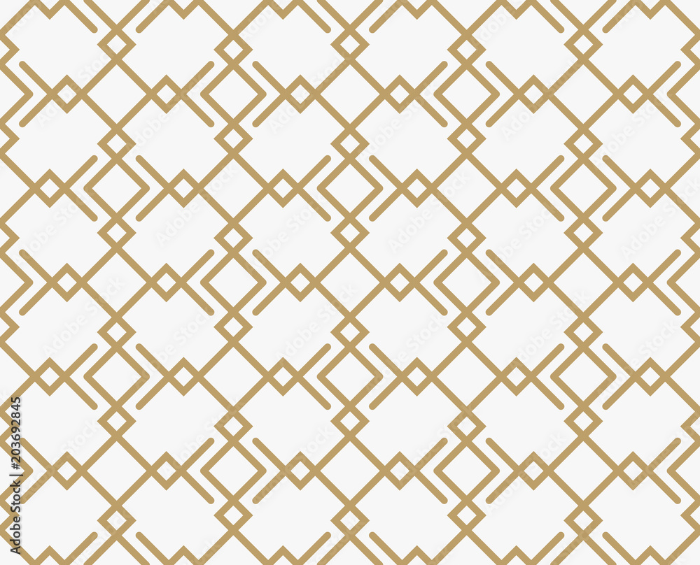 Naklejka premium geometric seamless pattern with line, modern minimalist style pa