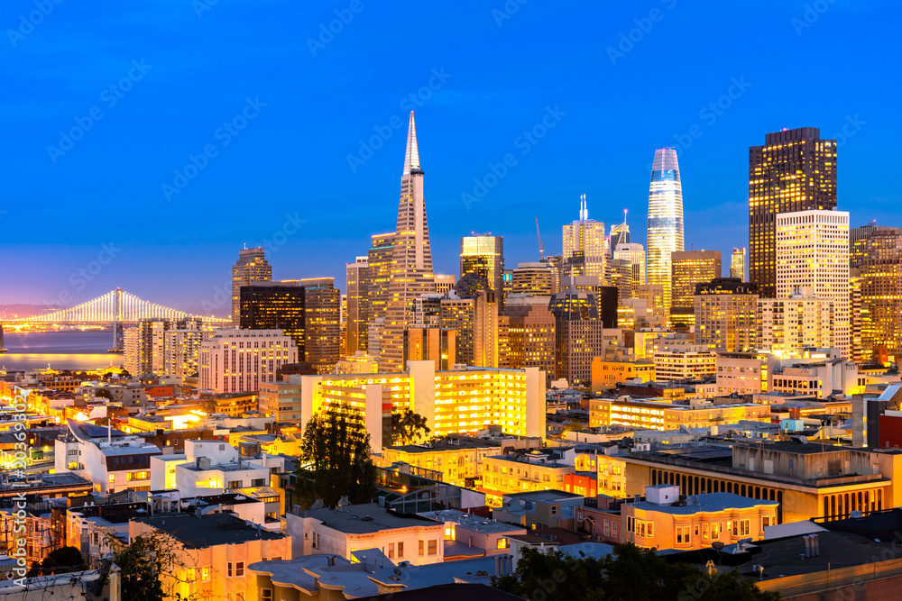 Fototapeta premium San Francisco Aerial View