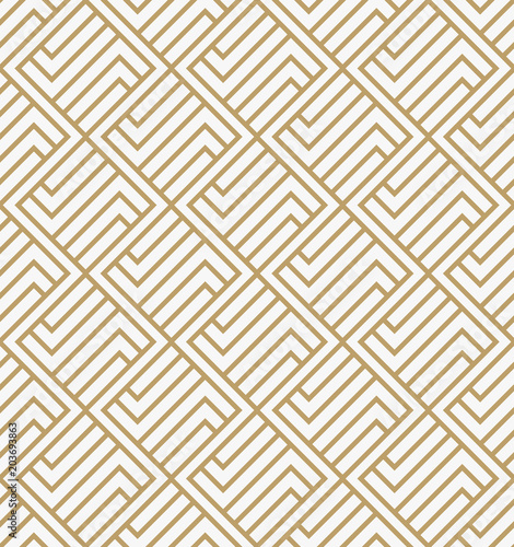 geometric seamless pattern with line, modern minimalist style pattern background