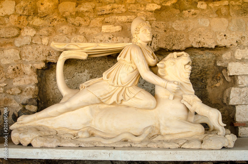 Ancient Etruscan city of vulci