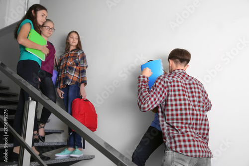 Teenager bullying African A...
