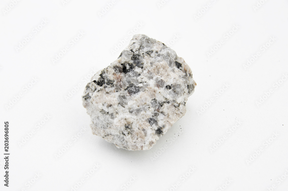 moyite rock isolated over white moyite rock isolated over white