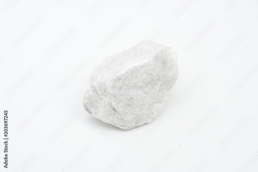 marble rock isolated over white marble rock isolated over white