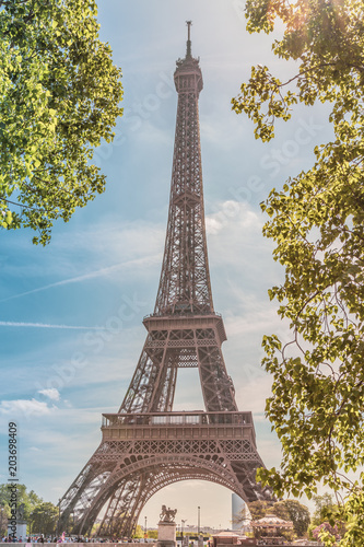 Eiffel Tower in Paris © tbralnina
