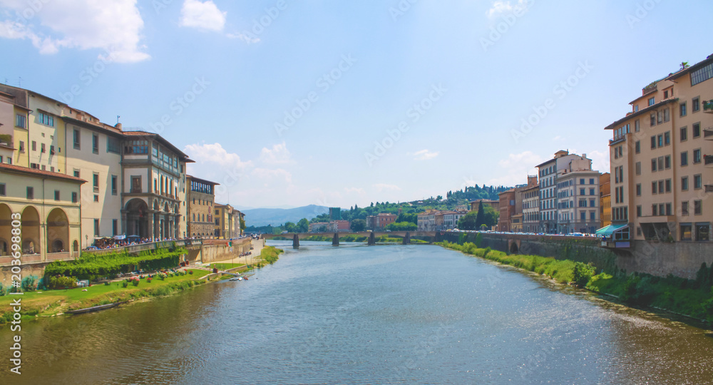 Florence, Arno river view