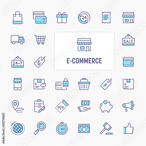 E-commerce Icon Set