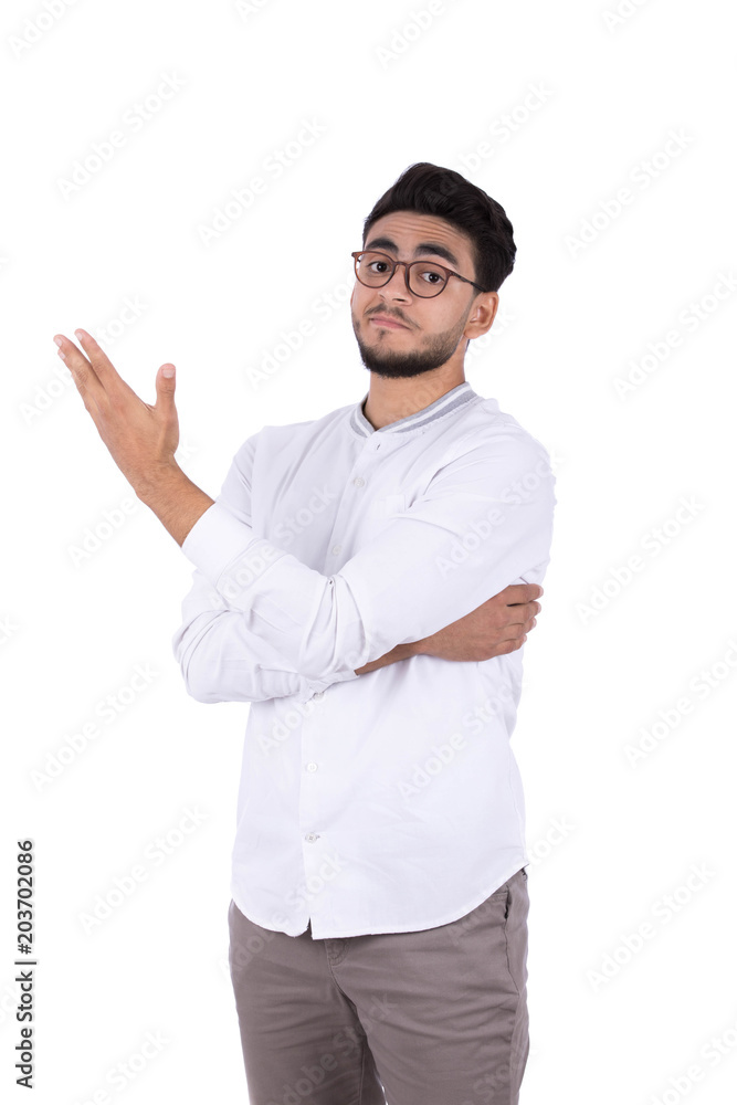 pointing with one hand pointing with one hand