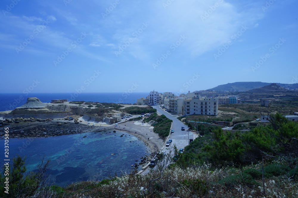 Obraz premium マルタ島のソルトパン