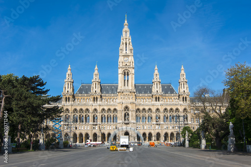 Photography Vienna city hall, Austria