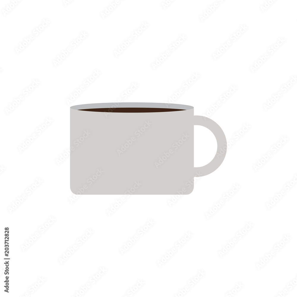 Isolated coffee mug icon Isolated coffee mug icon
