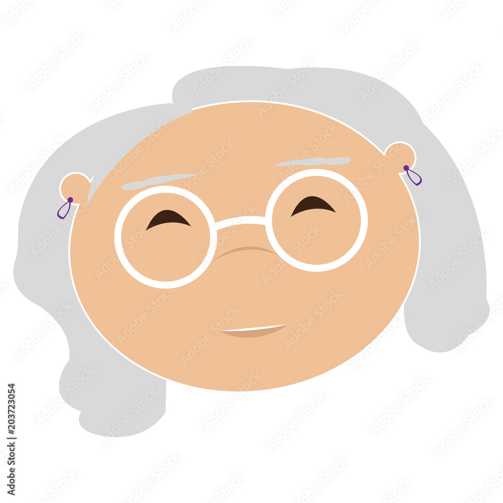 Obraz premium avatar of a grandmother