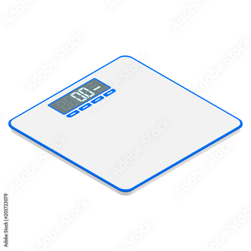 Electronic floor scales with smart functions