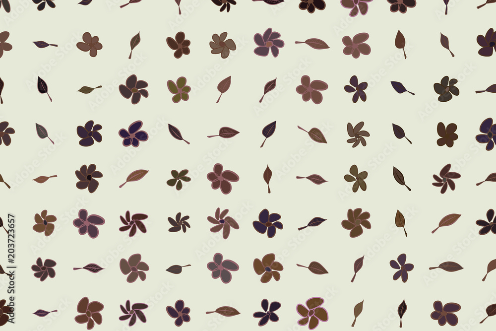 Hand drawn leaves & flowers illustrations background, good for graphic design. Nature, wallpaper, shape & line. Hand drawn leaves & flowers illustrations background, good for graphic design. Nature, wallpaper, shape & line.