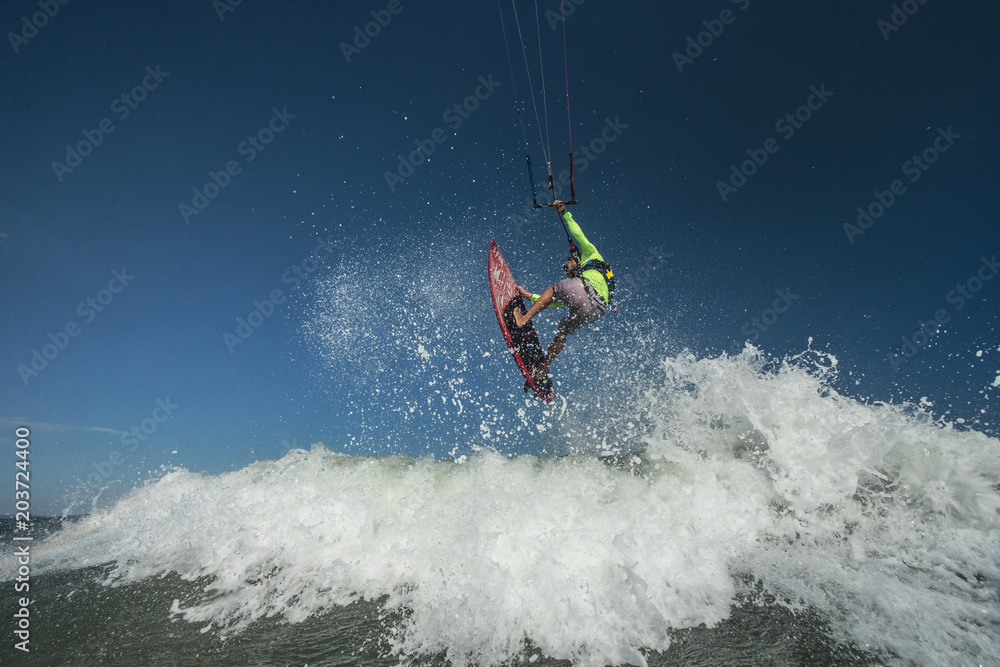 Kite surfer Kite surfer