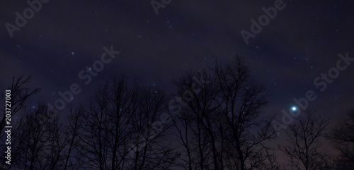 The Night Sky is full of Constellations in Ottertail county in Central Minnesota © Jacob