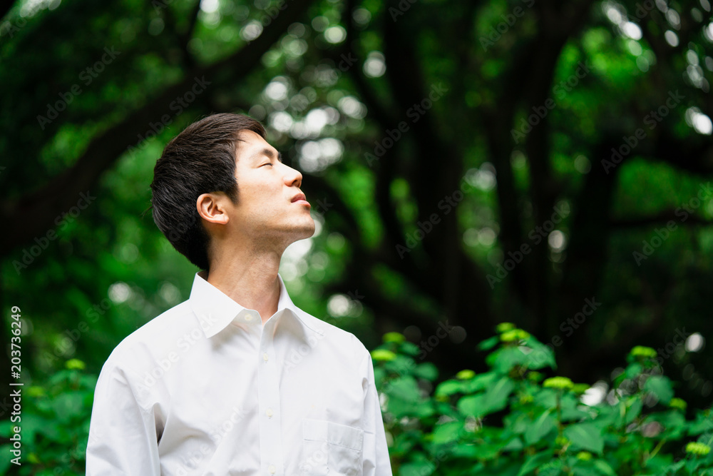 爽やかな男性 爽やかな男性