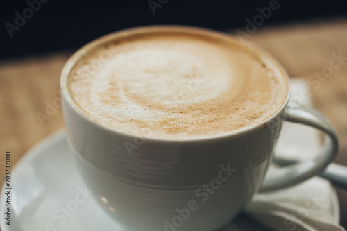 Moody Coffee Cup Macro