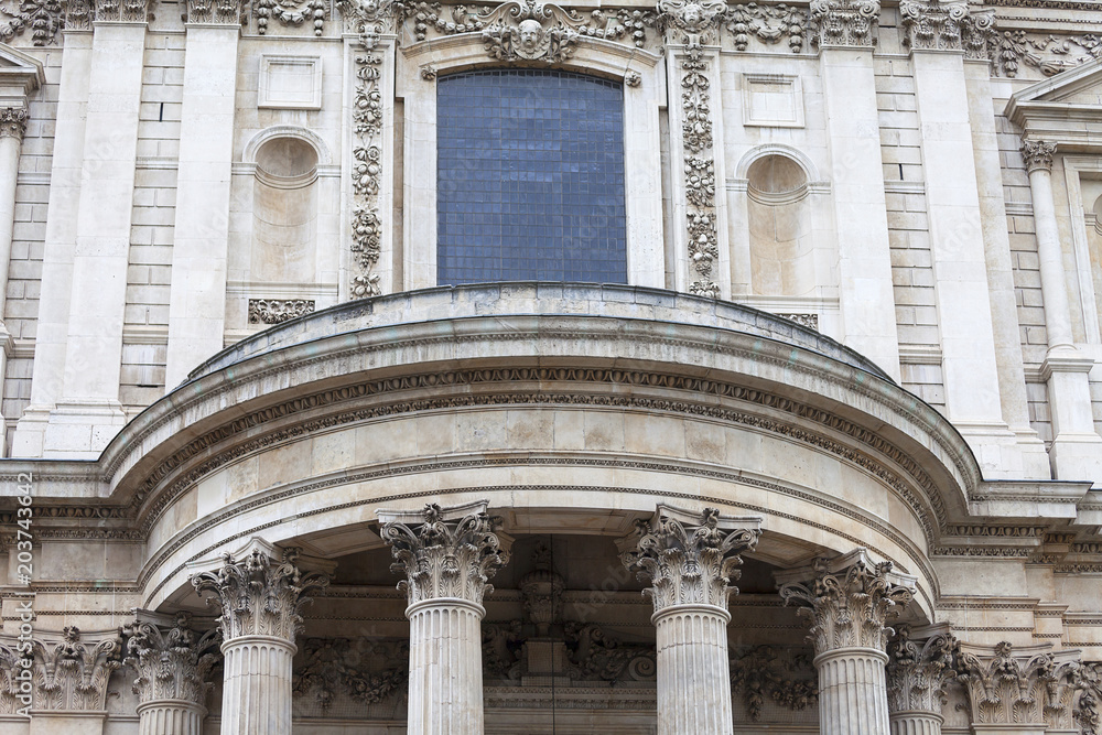 18th century St Paul Cathedral, London, United Kingdom. 18th century St Paul Cathedral, London, United Kingdom.