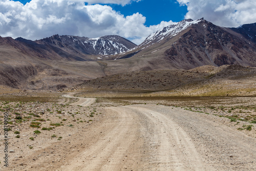 Nice view of Pamir in Tajikistan