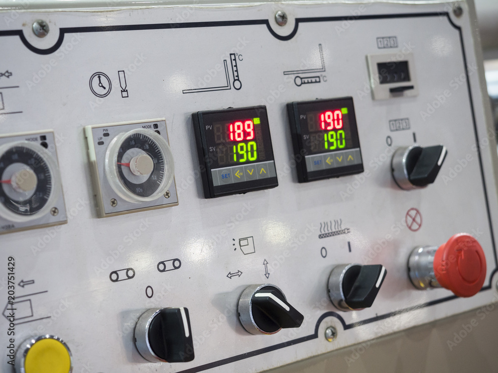 high technology Industrial Machine control by PLC programing logical