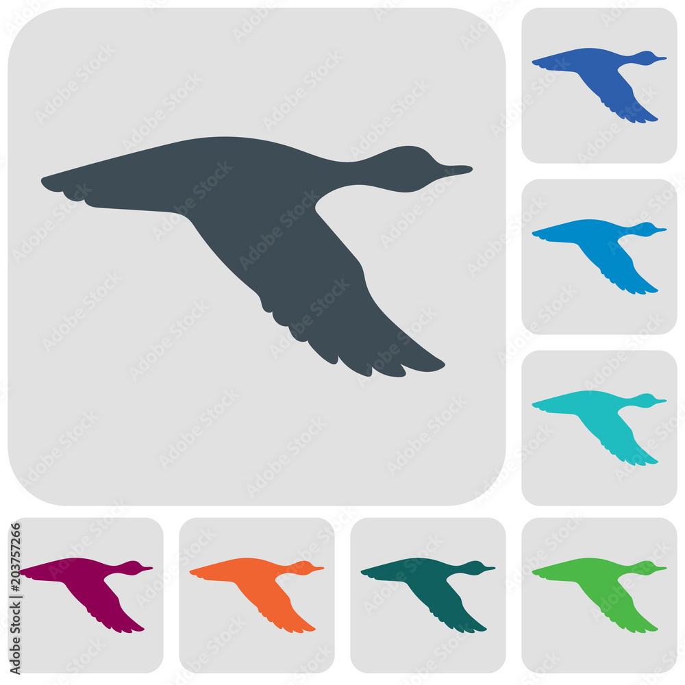 vector silhouette flying duck vector silhouette flying duck