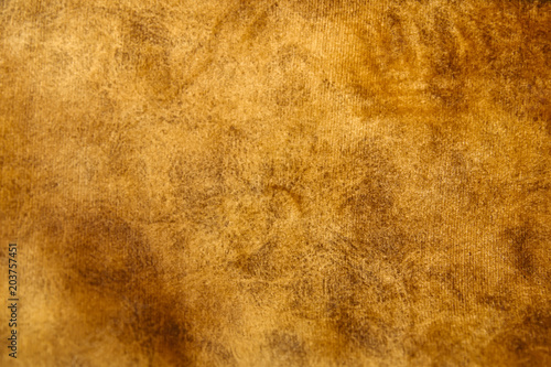 Orange furniture cover