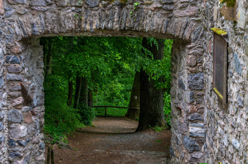 Fototapeta Naklejka Na Ścianę i Meble -  Das Tor zur Natur