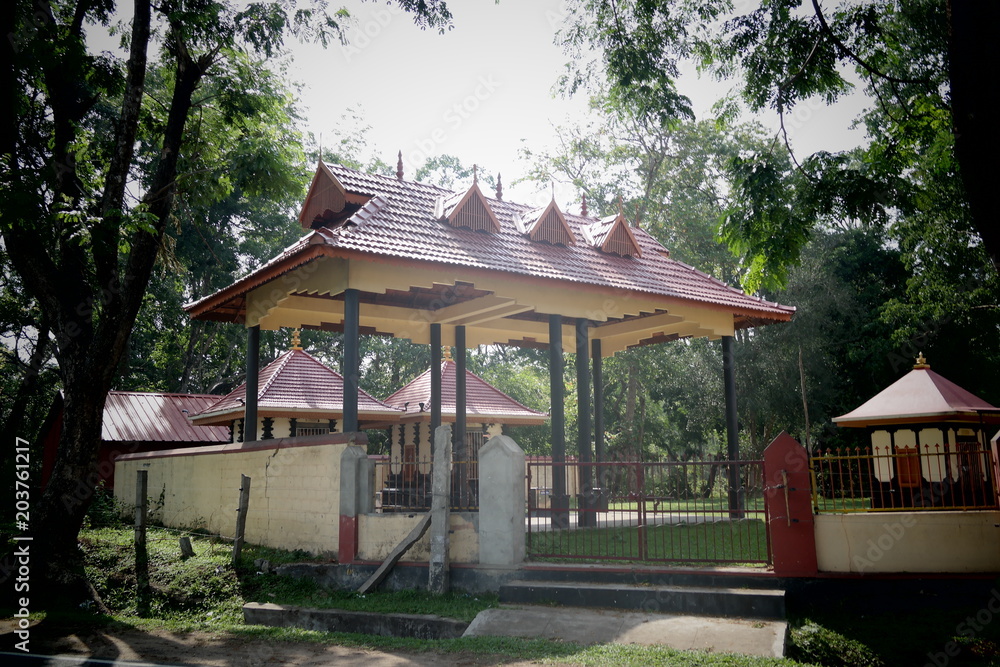 Forest temple IN muthanga wildlife reserve