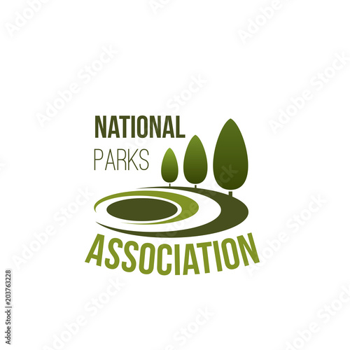 National parks association sign