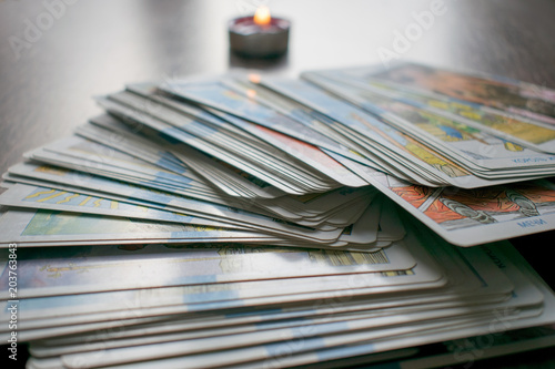 Photo of tarot card.