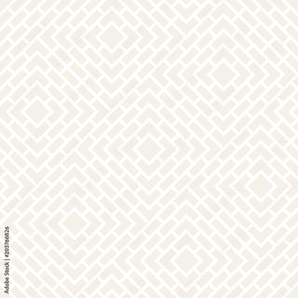 Vector seamless subtle lines mosaic pattern. Modern stylish abstract texture. Repeating geometric tiles Vector seamless subtle lines mosaic pattern. Modern stylish abstract texture. Repeating geometric tiles