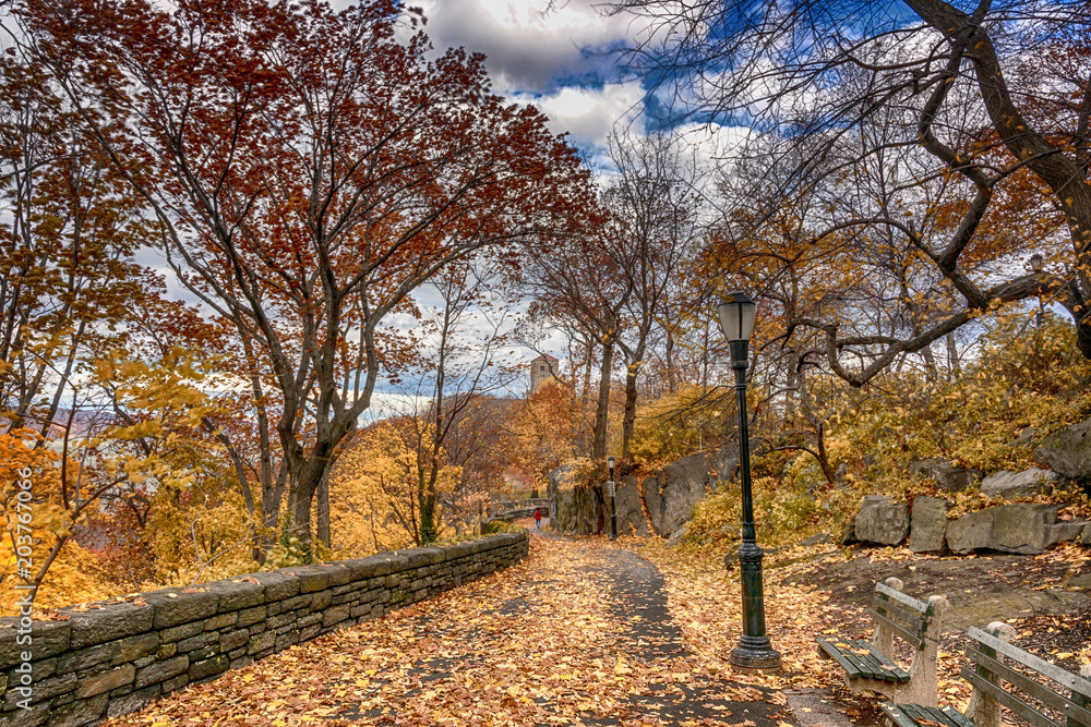 Fall at Fort Tryon Park - Cloisters Museum #2 Fall at Fort Tryon Park - Cloisters Museum #2