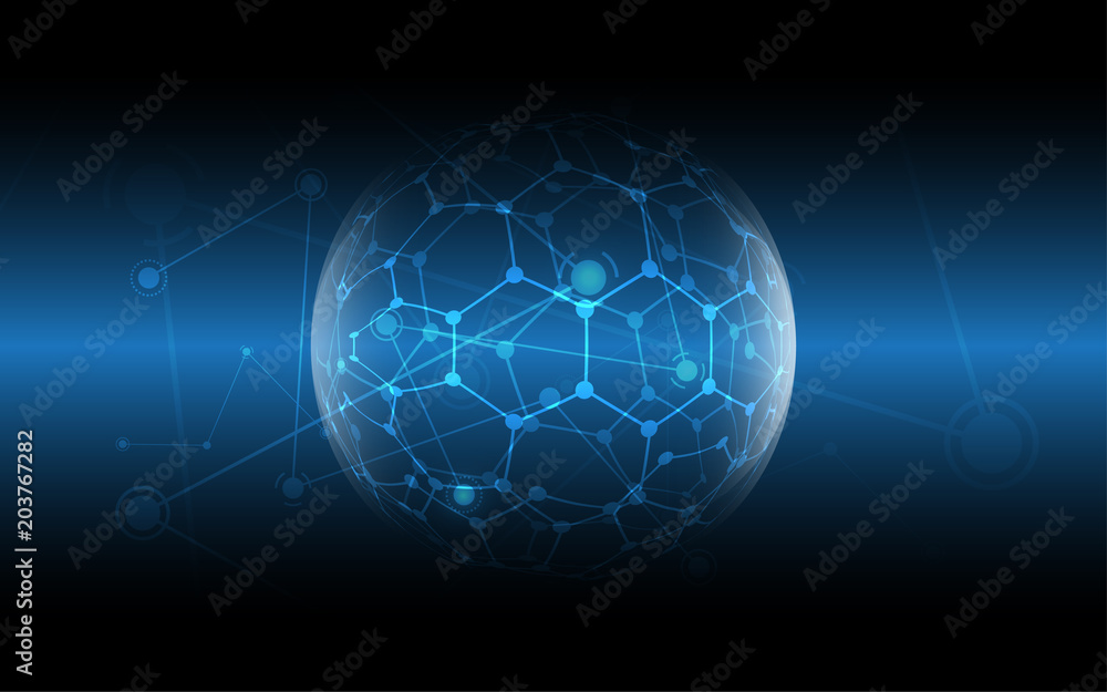 Global network connection abstract technology background global business innovation concept Global network connection abstract technology background global business innovation concept