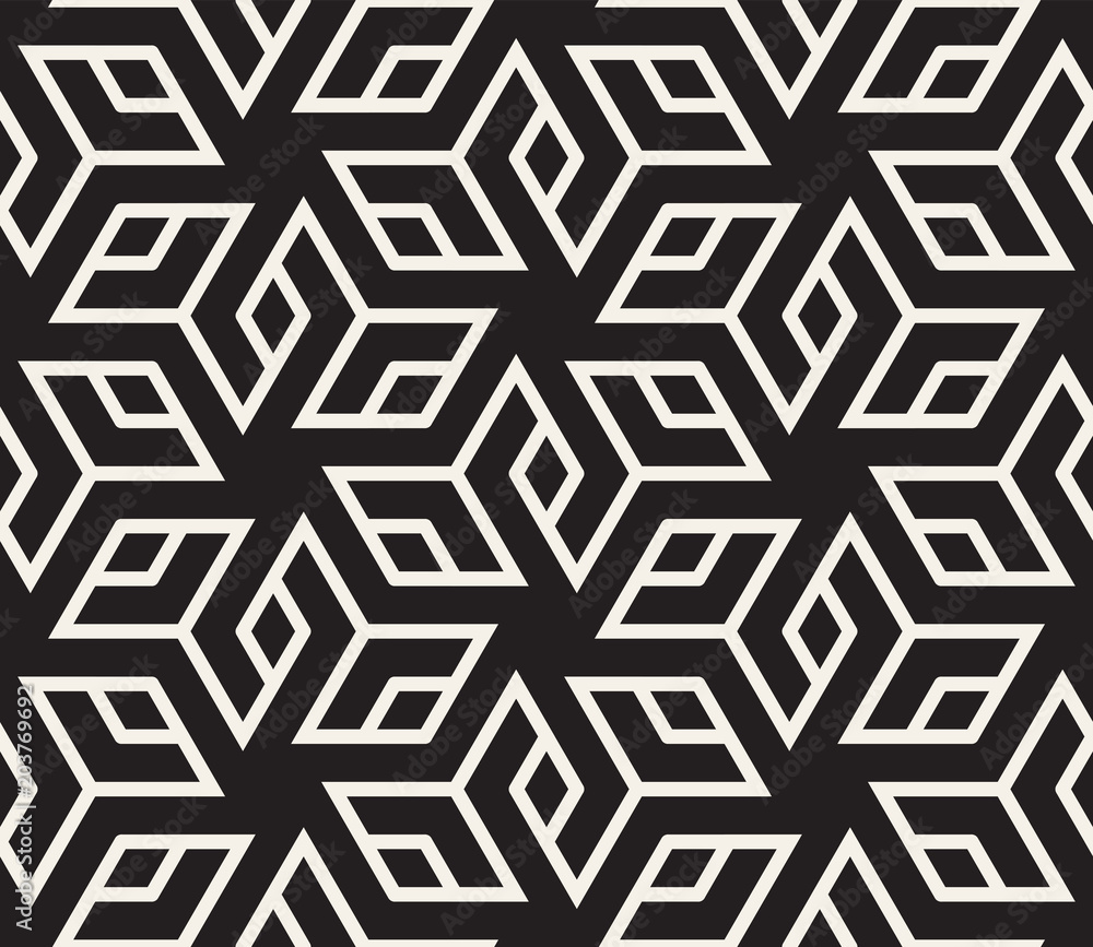 Vector seamless pattern. Modern stylish abstract texture. Repeating geometric tiles Vector seamless pattern. Modern stylish abstract texture. Repeating geometric tiles
