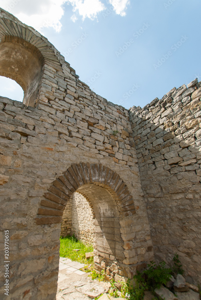 old fortress gate ruins