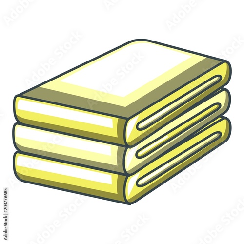 Towel group icon. Cartoon of towel group vector icon for web design isolated on white background