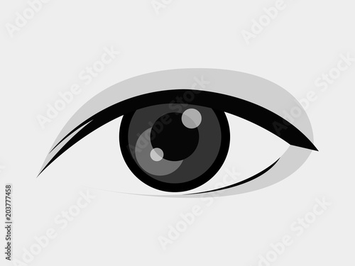 Human Eye Vector Icon