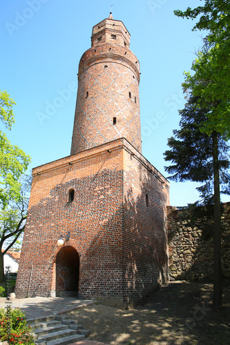 Medieval town gate in Stargard Szczecinski, Pomerania, Poland