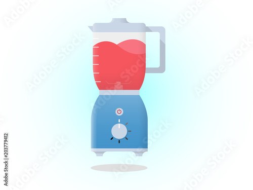 Blender with juice Vector Icon