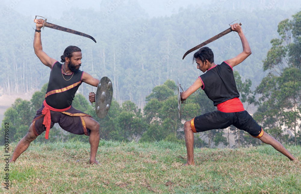 Short Stick Fighting, Kalaripayattu, Martial arts of Kerala