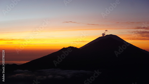 Mount Agung in Bali, Indonesia