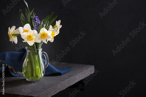 Fototapeta Naklejka Na Ścianę i Meble -  Still life with daffodils